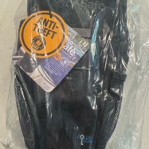 Black Anti-Theft Backpack